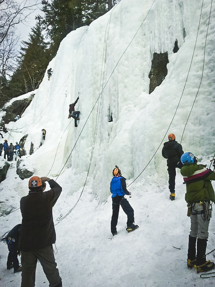 Journée Dinitiation à Lescalade De Glace Réussie Cégep