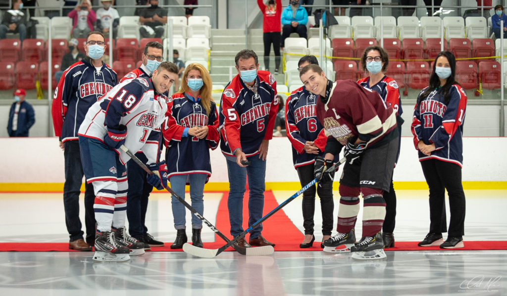 Match inaugural – Cheminots hockey