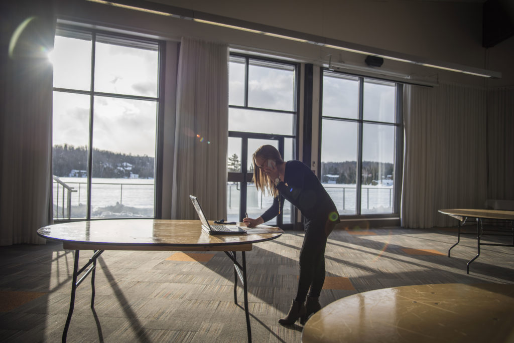 Étudiante en gestion hôtelière