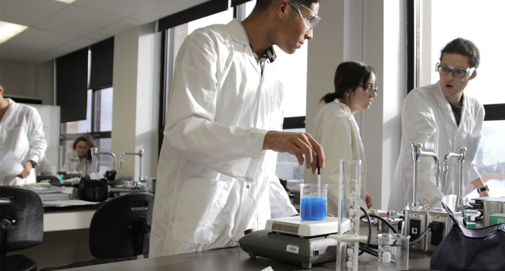 Étudiants en sciences de la nature