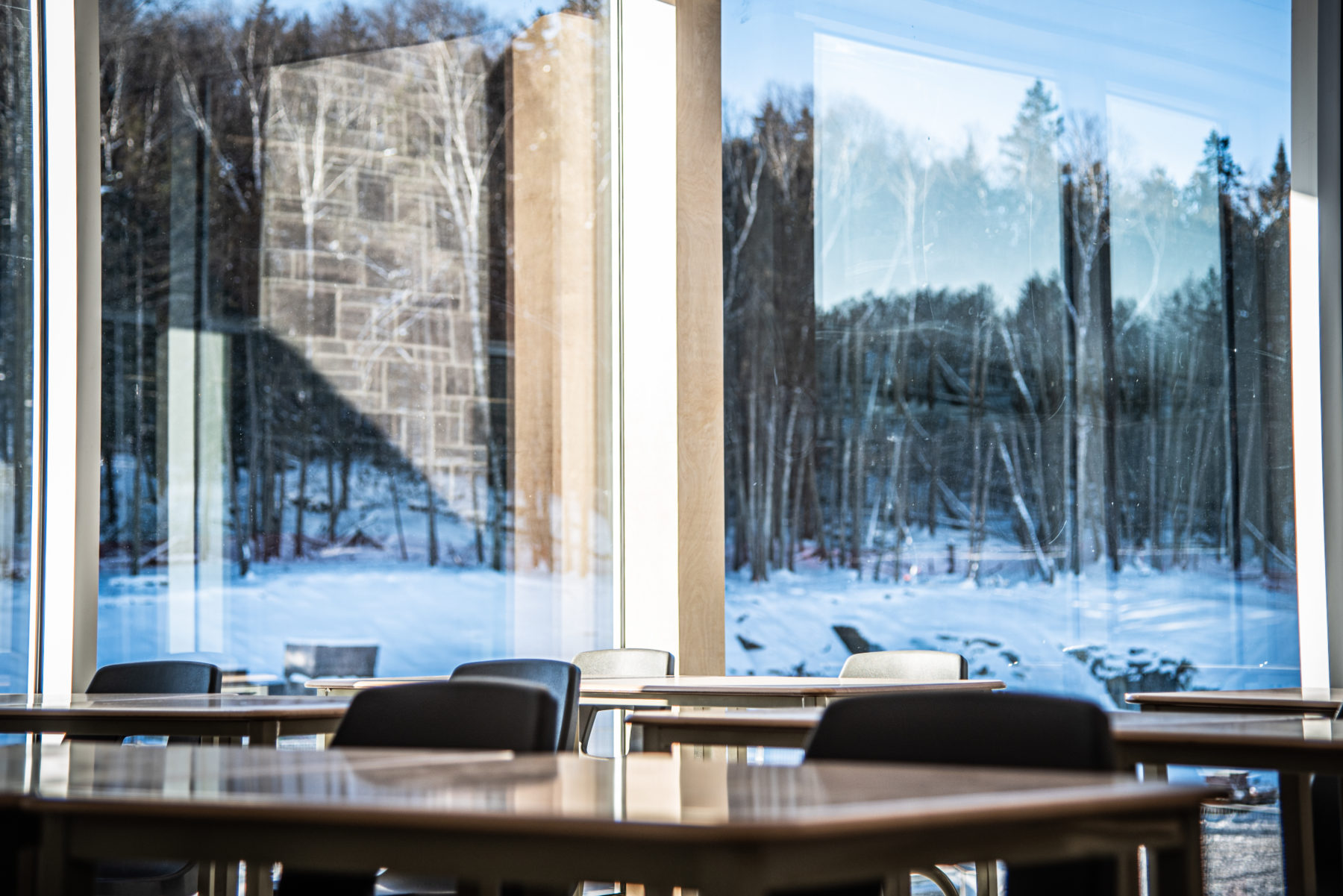 Salle de classe du Centre collégial de Mont-Tremblant