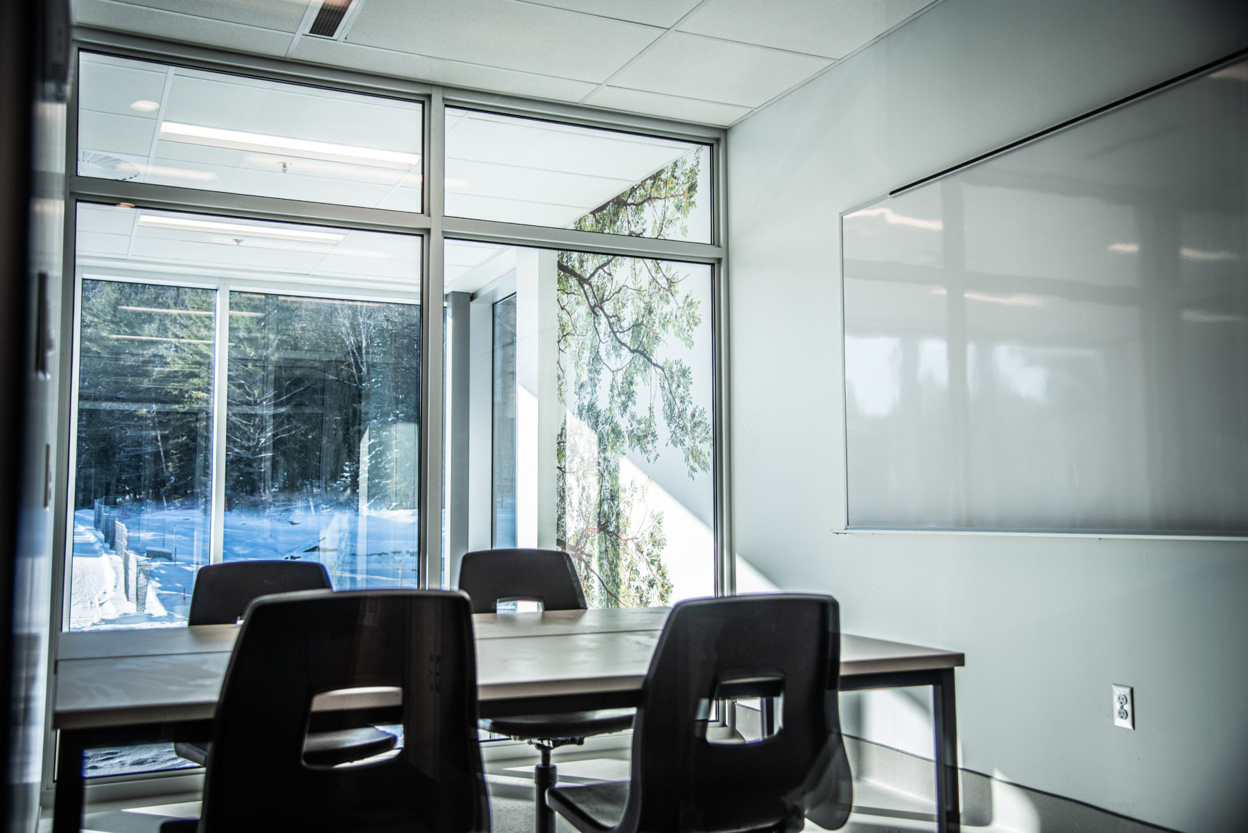 Cubicule du Centre collégial de Mont-Tremblant