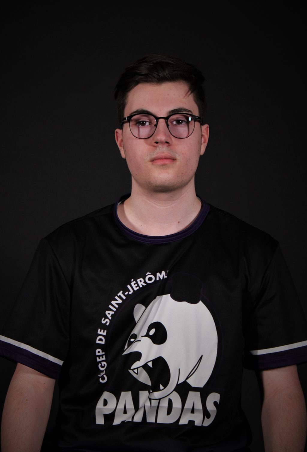 Joueur des Pandas du Cégep de Saint-Jérôme