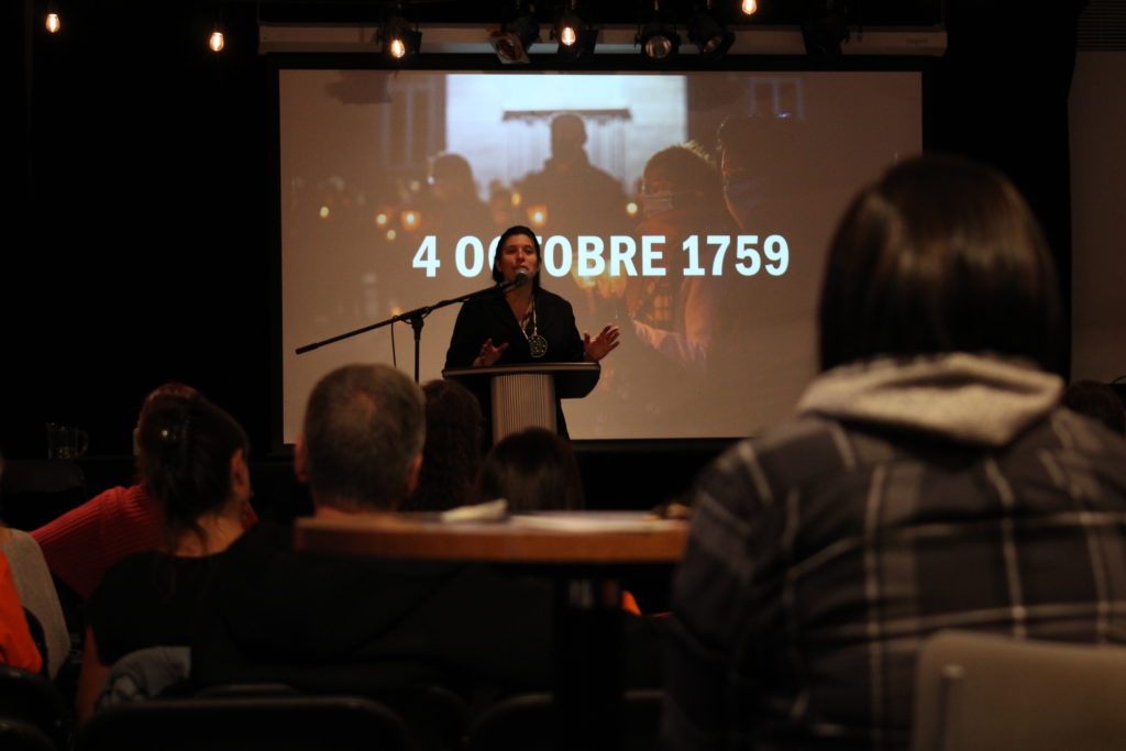 Conférence à l'agora du Cégep de Saint-Jérôme