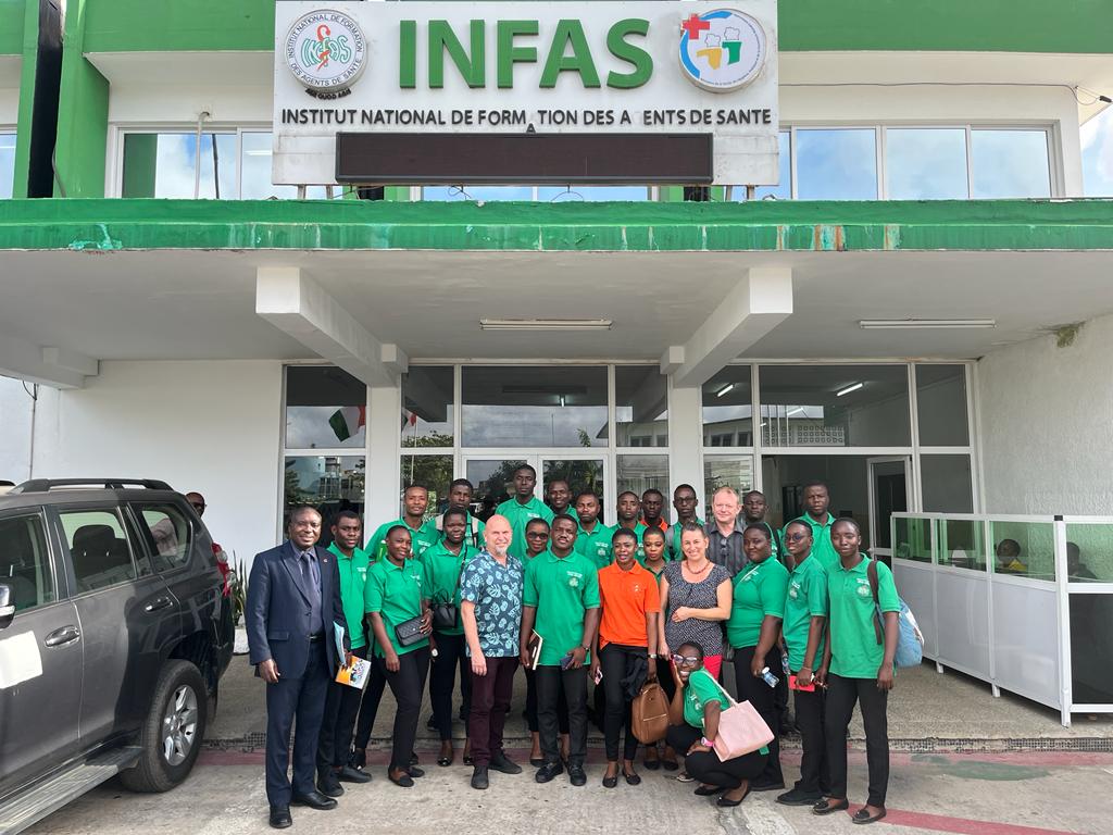 Étudiants INFAS Abidjan 2ieme année LSIO