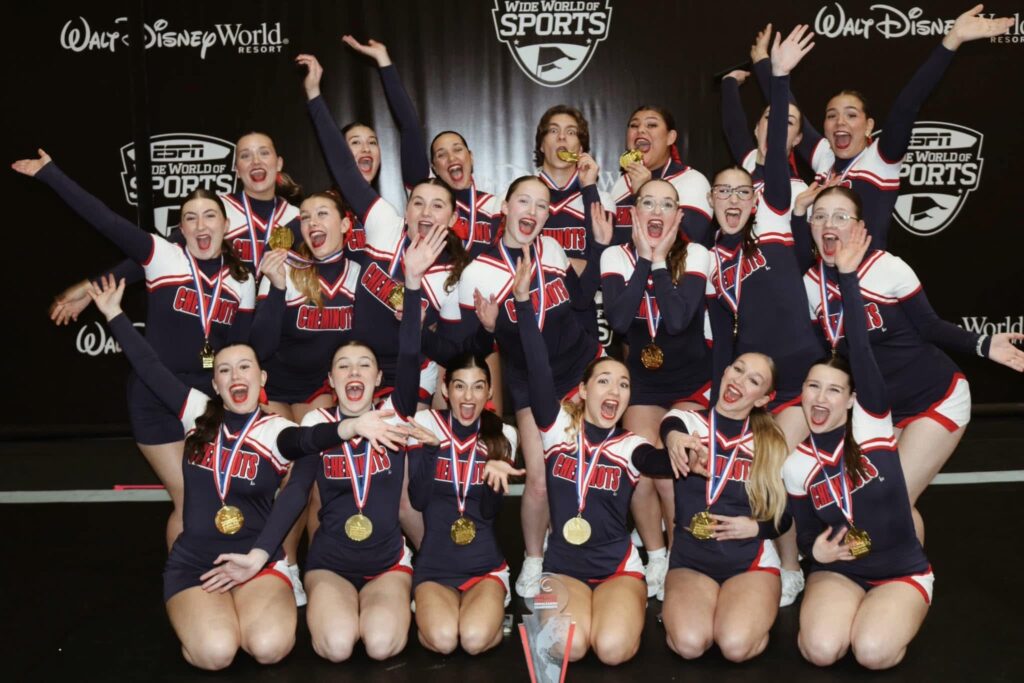Cheminots_Cheerleading_ICU 2025_Equipe Medaille Or