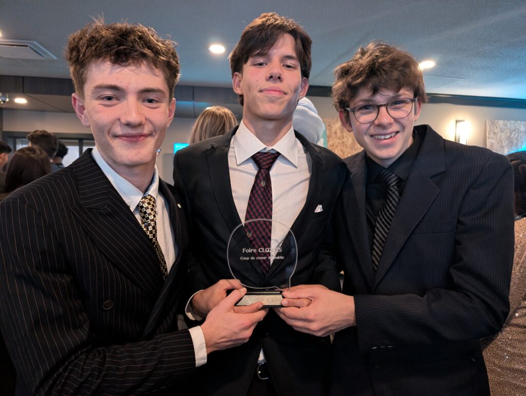 Prix coup de cœur, QGDA , colloque de l’ACEE, MonSponsor, Cégep de Saint-Jérôme 