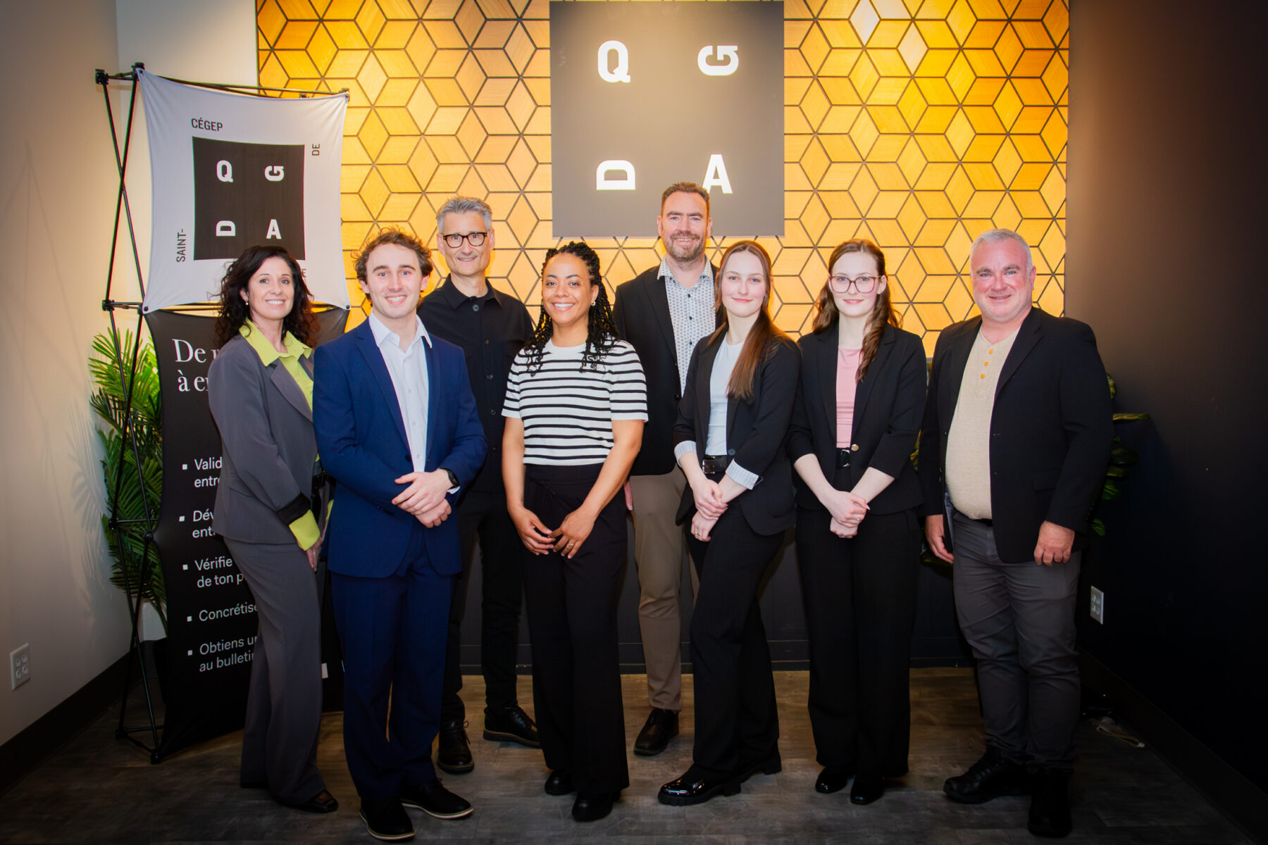 Lauréates et lauréats du Gala entrepreneurial du QGDA et récipiendaires des bourses Audace
